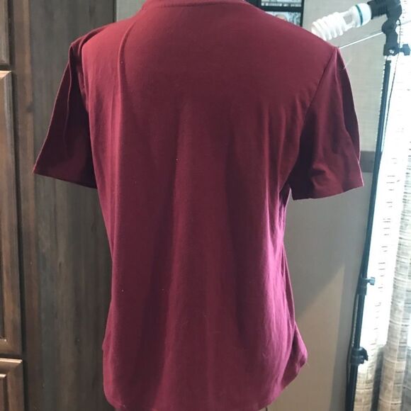 Unlisted Women's Maroon T-Shirt Size Medium - Picture 5 of 13